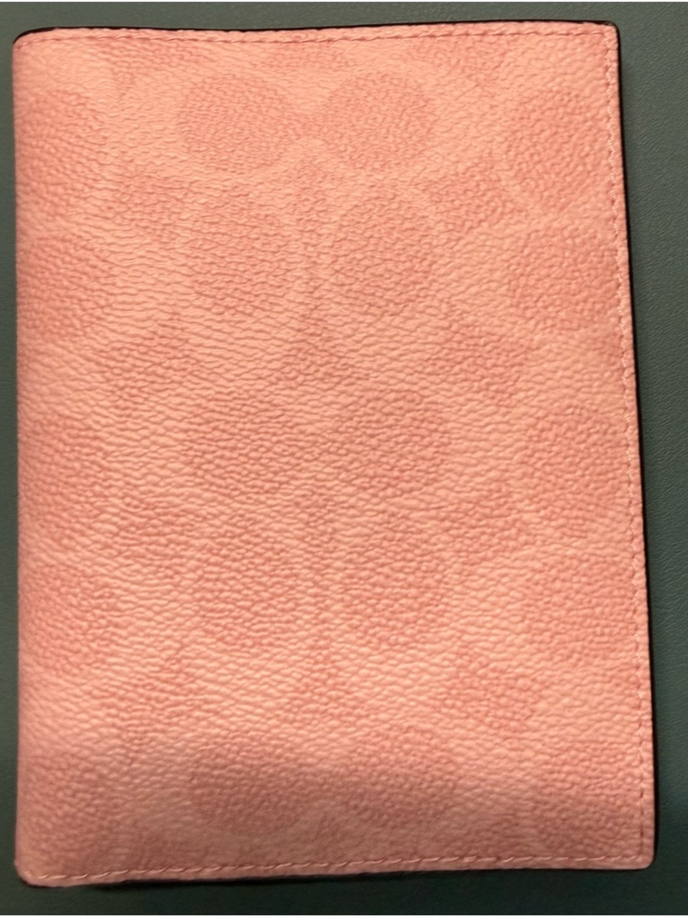 Coach Powder Pink Passport Case